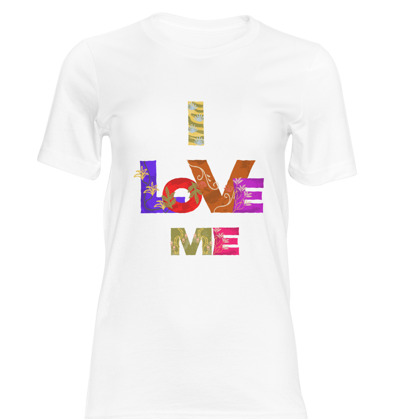 I Love Me T-Shirt Personalized T-Shirt for Women