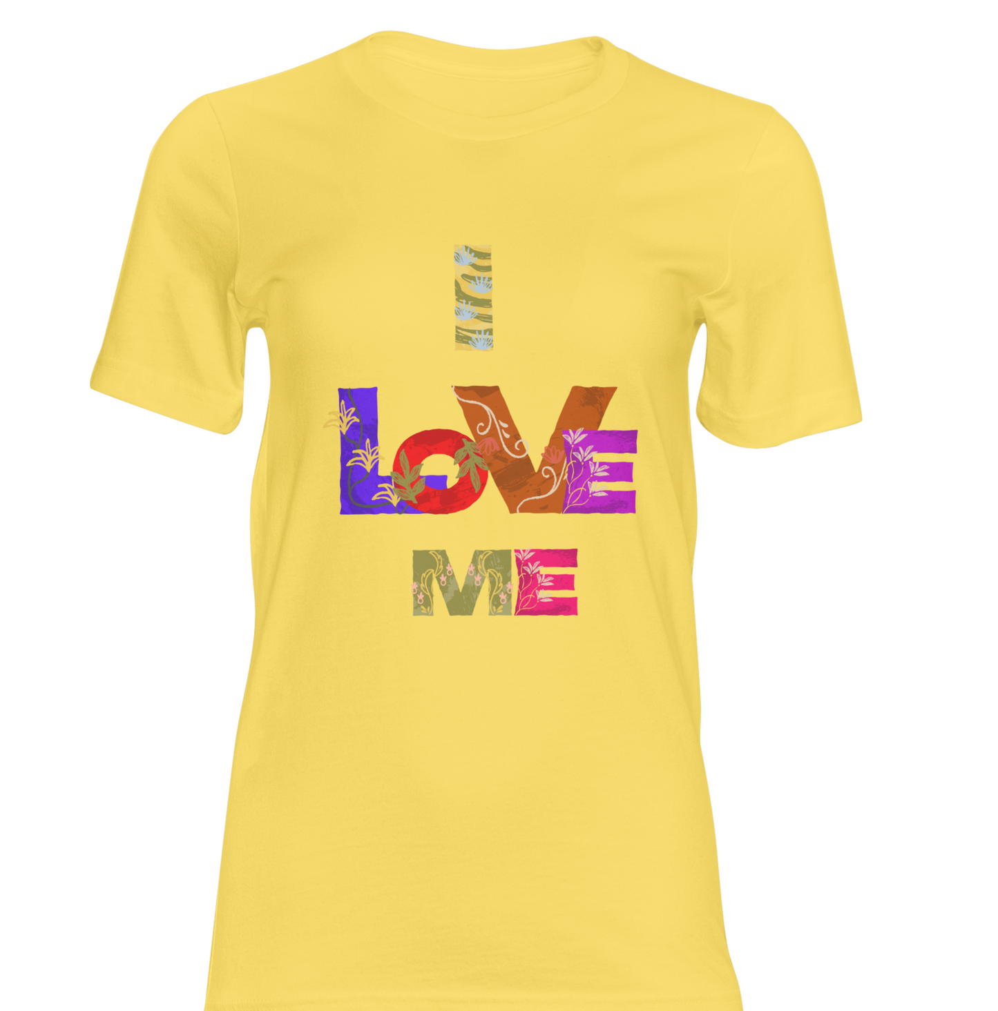 I Love Me T-Shirt Personalized T-Shirt for Women